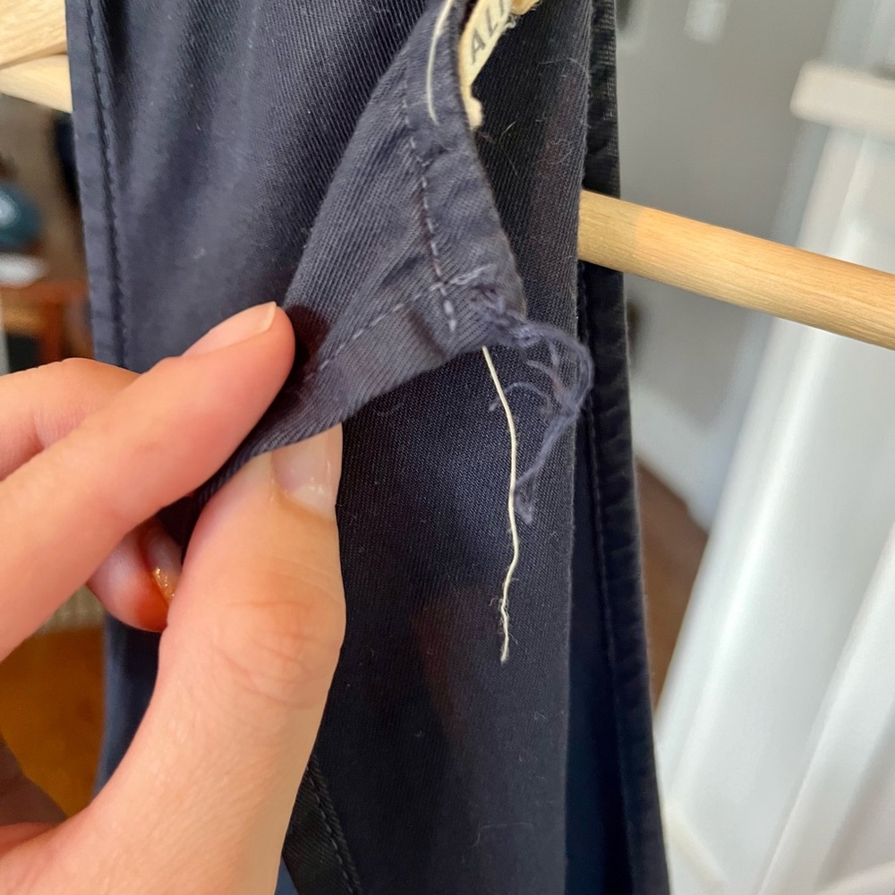 Ali Golden Jumpsuit - Missing Button Size Medium - image 5